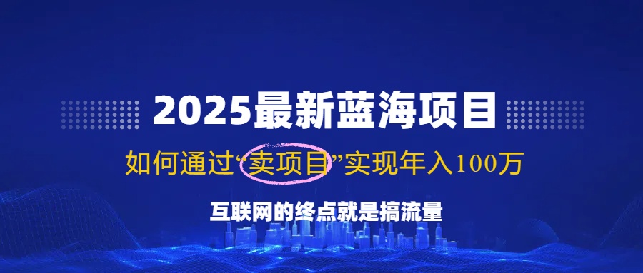 （14305期）2025最新蓝海项目，零门槛轻松复制，月入10万+，新手也能操作！-SBYUN网创
